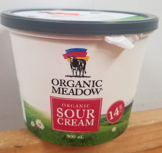 Sour Cream (Organic Meadow)